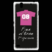 Coque Sony Xperia C4 Troisième ligne centre Bonus offensif-défensif Noir