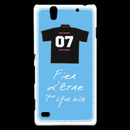 Coque Sony Xperia C4 Troisième ligne D Bonus offensif-défensif Bleu 2