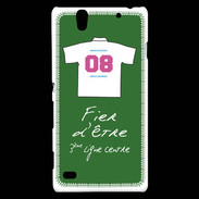Coque Sony Xperia C4 Troisième ligne centre Bonus offensif-défensif Vert