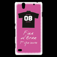 Coque Sony Xperia C4 Troisième ligne centre Bonus offensif-défensif Rose 2