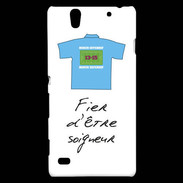 Coque Sony Xperia C4 Soigneur Bonus offensif-défensif Blanc 2