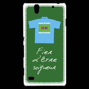 Coque Sony Xperia C4 Soigneur Bonus offensif-défensif Vert 2