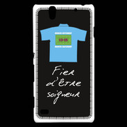 Coque Sony Xperia C4 Soigneur Bonus offensif-défensif Noir 2