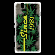 Coque Sony Xperia C4 Since cannabis 1981