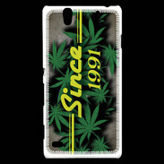 Coque Sony Xperia C4 Since cannabis 1991
