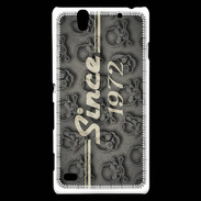 Coque Sony Xperia C4 Since crane gris 1972