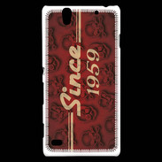 Coque Sony Xperia C4 Since crane rouge 1959