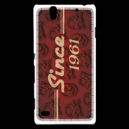 Coque Sony Xperia C4 Since crane rouge 1961