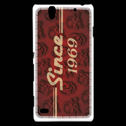 Coque Sony Xperia C4 Since crane rouge 1969