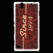 Coque Sony Xperia C4 Since crane rouge 1974