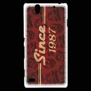 Coque Sony Xperia C4 Since crane rouge 1987