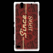 Coque Sony Xperia C4 Since crane rouge 1998