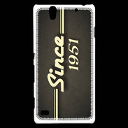 Coque Sony Xperia C4 Since 1951 gris