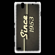 Coque Sony Xperia C4 Since 1953 gris
