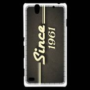Coque Sony Xperia C4 Since 1961 gris