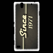 Coque Sony Xperia C4 Since 1971 gris