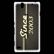 Coque Sony Xperia C4 Since 2003 gris
