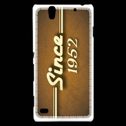 Coque Sony Xperia C4 Orange since 1952