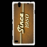 Coque Sony Xperia C4 Orange since 1950