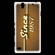 Coque Sony Xperia C4 Orange since 1957