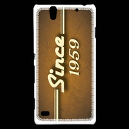 Coque Sony Xperia C4 Orange since 1959