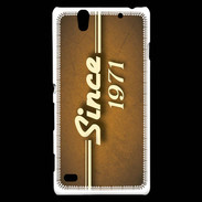 Coque Sony Xperia C4 Orange since 1971