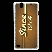 Coque Sony Xperia C4 Orange since 1974
