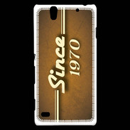 Coque Sony Xperia C4 Orange since 1970