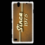Coque Sony Xperia C4 Orange since 1975
