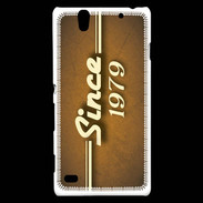 Coque Sony Xperia C4 Orange since 1979