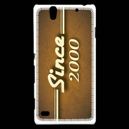 Coque Sony Xperia C4 Orange since 2000
