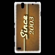 Coque Sony Xperia C4 Orange since 2003