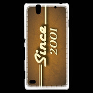 Coque Sony Xperia C4 Orange since 2001