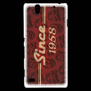 Coque Sony Xperia C4 Since crane rouge 1958