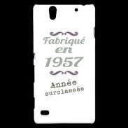 Coque Sony Xperia C4 Fabriqué en 1957 ZG
