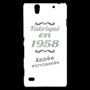 Coque Sony Xperia C4 Fabriqué en 1958 ZG