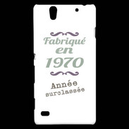 Coque Sony Xperia C4 Fabriqué en 1970 ZG