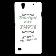 Coque Sony Xperia C4 Fabriqué en 1973 ZG