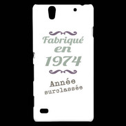 Coque Sony Xperia C4 Fabriqué en 1974 ZG