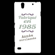 Coque Sony Xperia C4 Fabriqué en 1985 ZG