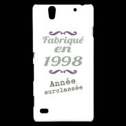 Coque Sony Xperia C4 Fabriqué en 1998 ZG