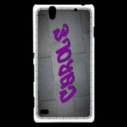 Coque Sony Xperia C4 Carole Tag