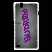 Coque Sony Xperia C4 Audrey Tag