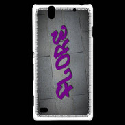 Coque Sony Xperia C4 Flore Tag