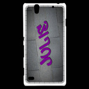 Coque Sony Xperia C4 Julie Tag