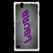 Coque Sony Xperia C4 Laura Tag