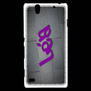 Coque Sony Xperia C4 Léa Tag