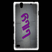 Coque Sony Xperia C4 Lily Tag