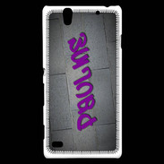 Coque Sony Xperia C4 Pauline Tag