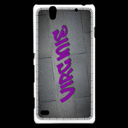 Coque Sony Xperia C4 Virginie Tag